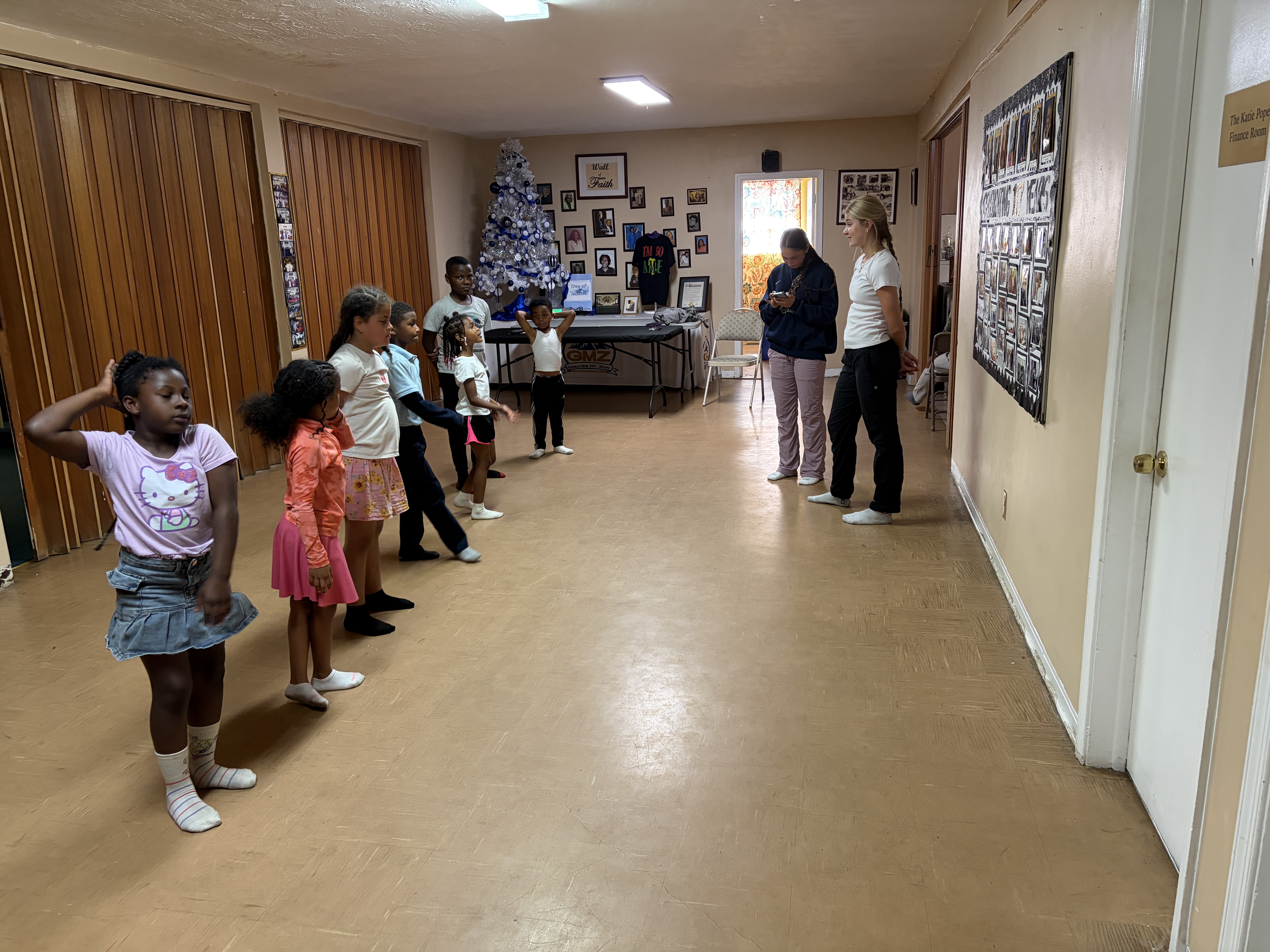S.T.E.P. dance class